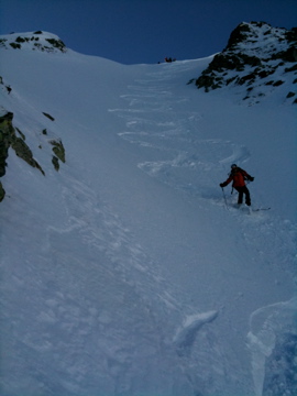 Couloir isabelle : Superbe !