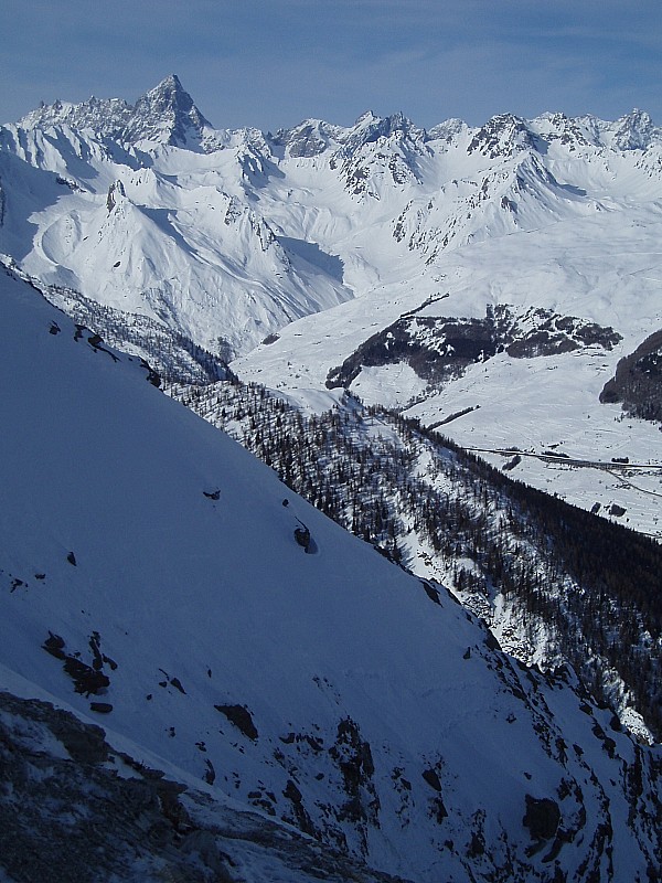 Hotel Jorasse : Et les grandes Jorasses, sous un angles qui n'est pas celui le plus diffuse
