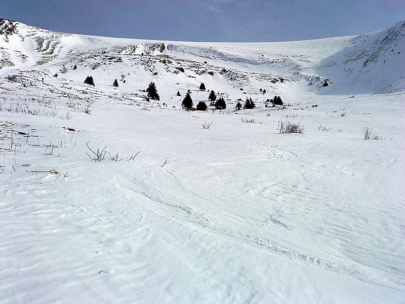 le Grand Serre : la combe de Chaupin