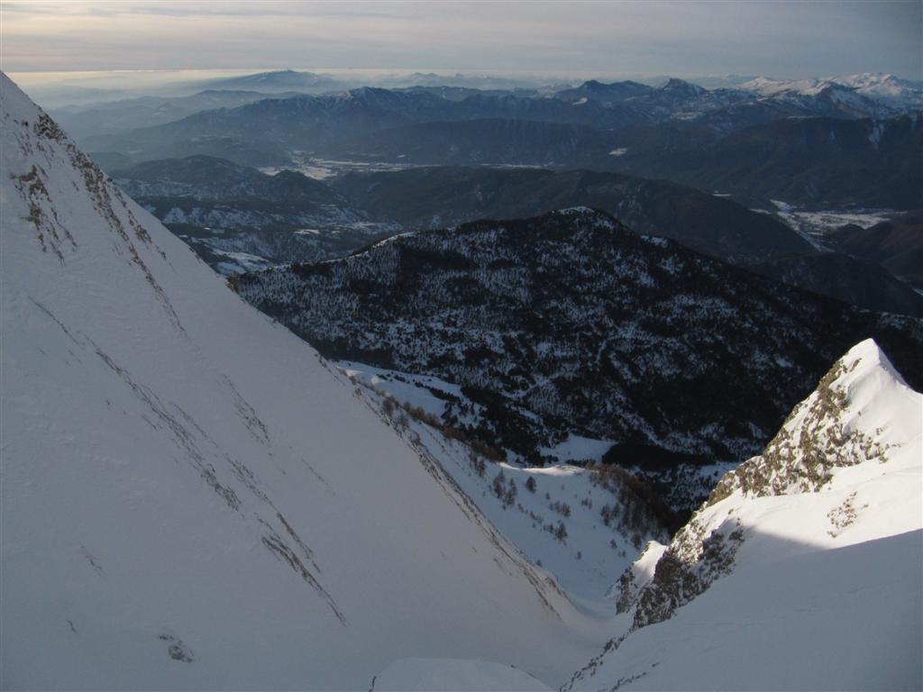 vue du couloir : vue du couloir vers le sud-ouest