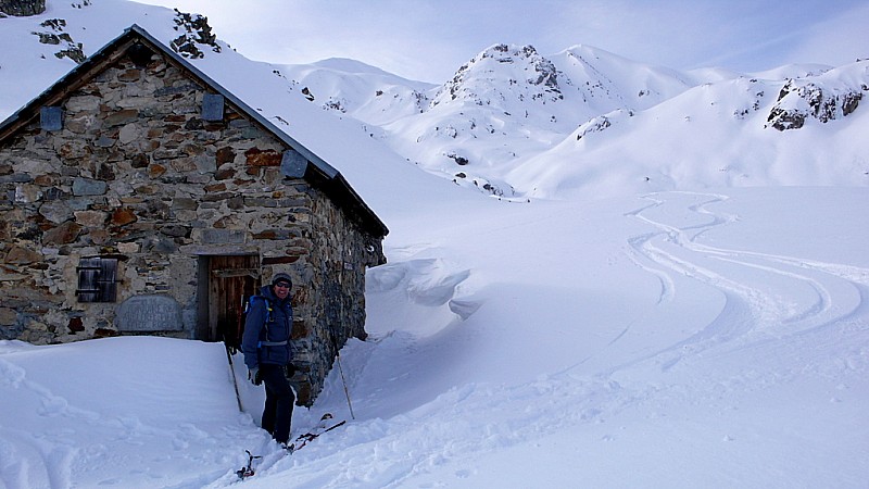 chalet de valbuche : C'était ouvert! Mais il fait meilleur dehors!