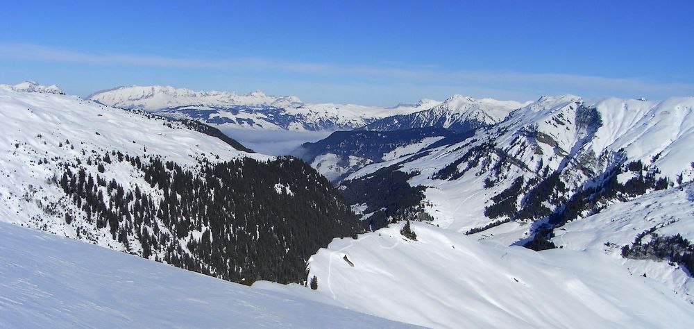 Montée : je préfère longer l'arête par prudence