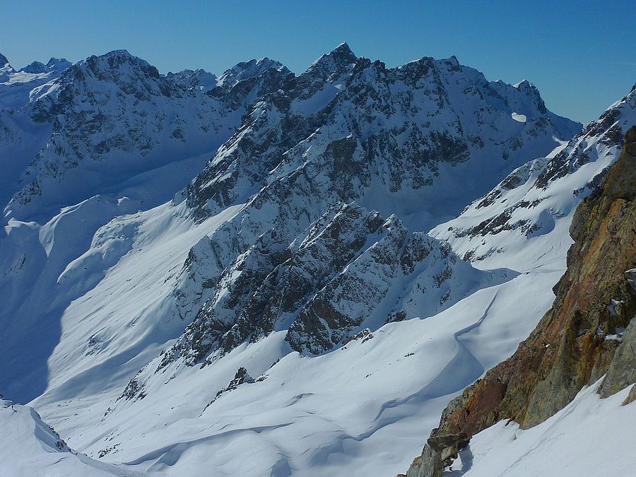 Combe des Roches : Brêche du Villonet: beau temps, beau paysage bonne ambiance...