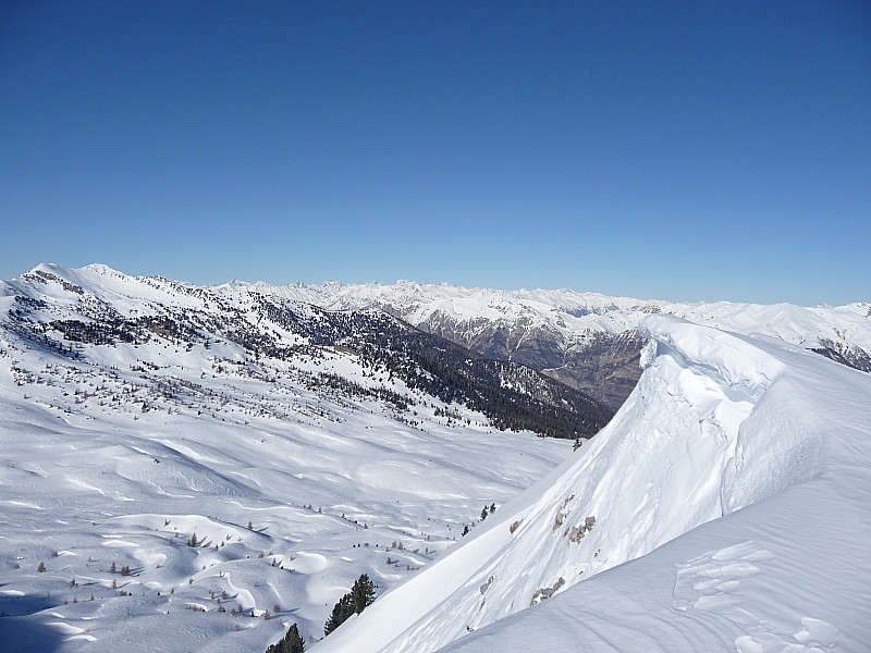Pic Bernardez : Corniche et dessous le vallon de l'ambouin