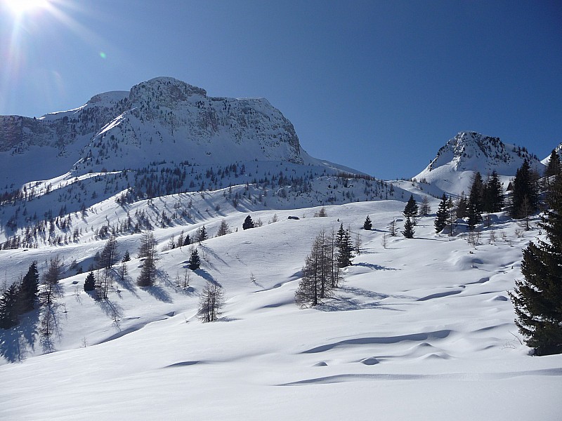 Pic Bernardez : enfin le bon vallon, avec la face nord de Neillère