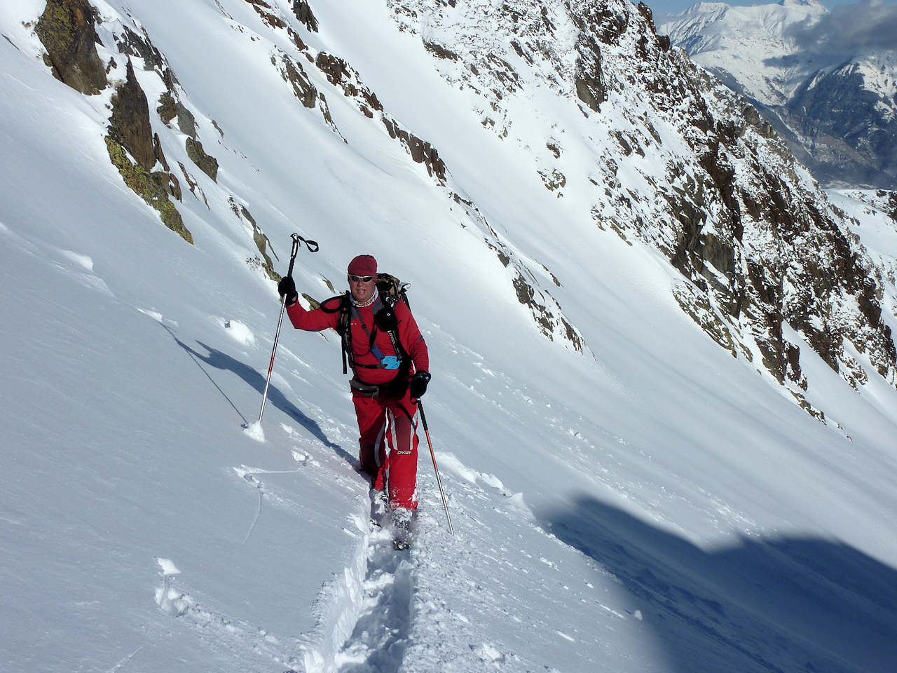 Allez David ! : Encore un petit effort et c'est le sommet.