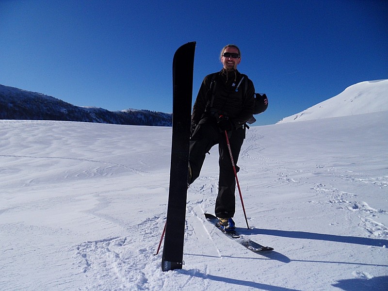 Split-snowboard : 13 cm au patin!