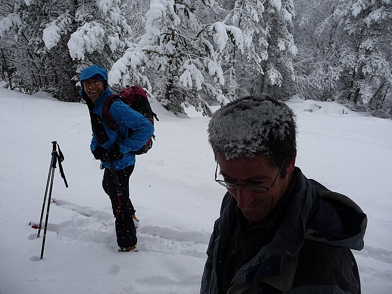 Clot Ginoux : Ont se couvre, et oui il neige fort putain de meteo france