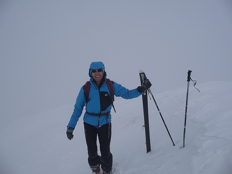 Clot Ginoux : Re Sommet, avec le soleil qui joue à cache-cache!!!