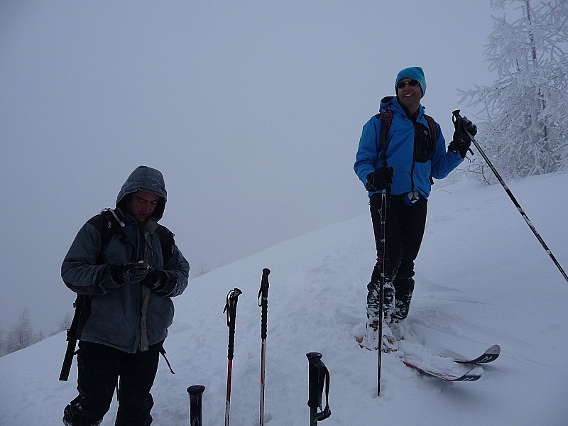 Clot Ginoux : Prêt pour la première descente dans la powpow