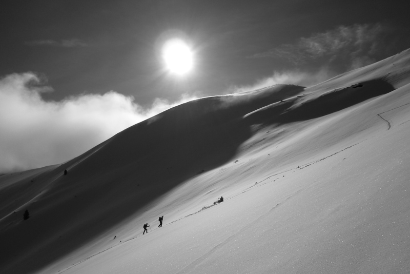 #6 Beau temps, belle neige : combe NE du Cap de Laubère Beau temps, belle neige : combe NE du Cap de Laubère