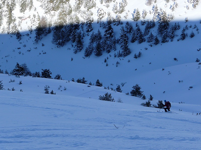 Blayeul : Descente NE sous le Dou, grosse powpow