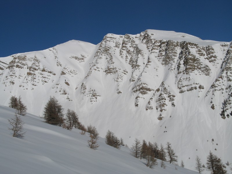 Face sud de l'Arpion : ça se présente bien :o)
