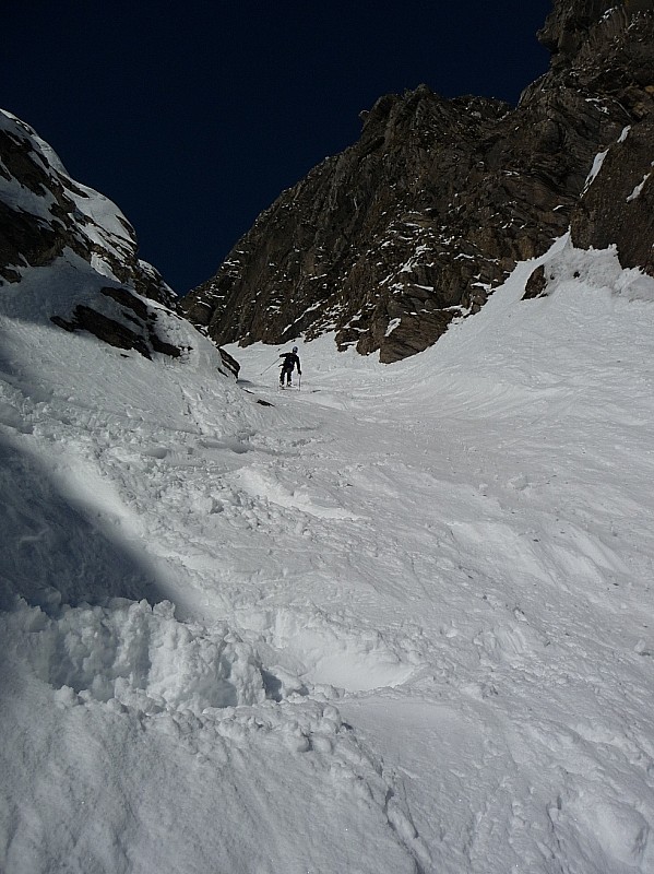 rochers de l'arpette : Dom en pleine action !