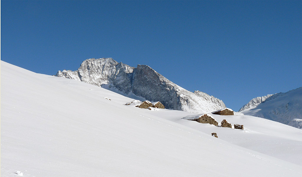 La Bessanèse, bis : Autre vue à la descente