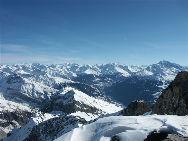 Pointe de la Terrasse. : Panorama au sommet.