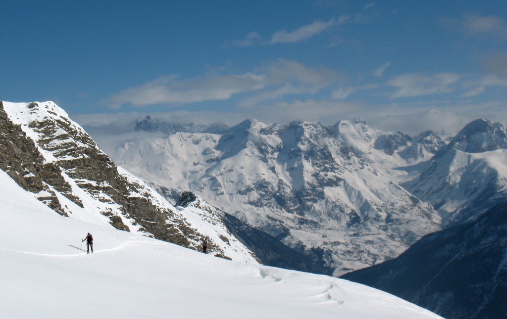 Vers 2500m : Les sommets de la Haute Ubaye