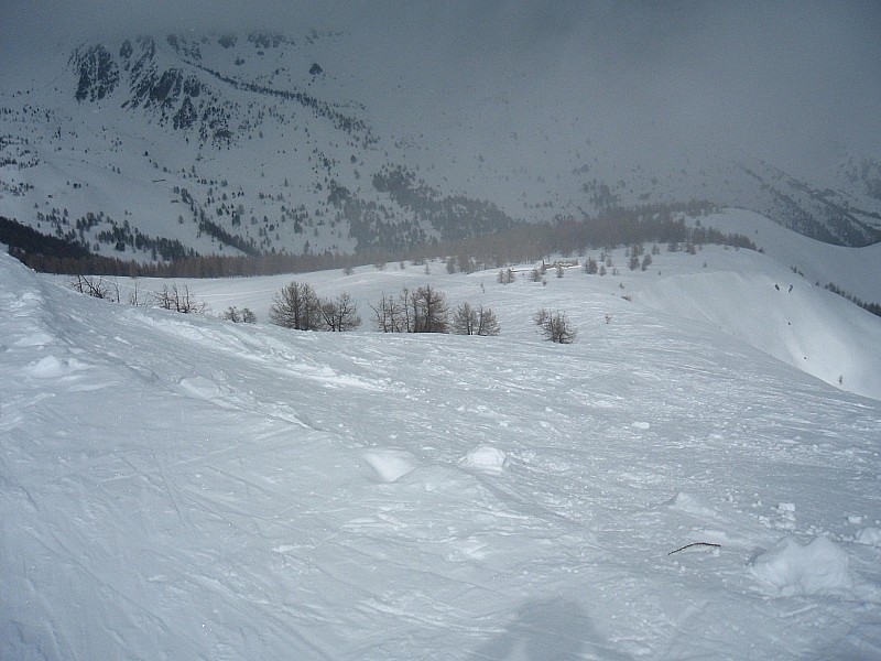 Ca se couvre franchement : on descend vite.
