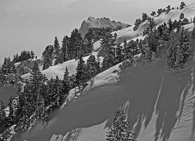 rochers de chalves : au sommet