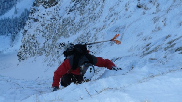 Moi en crampon