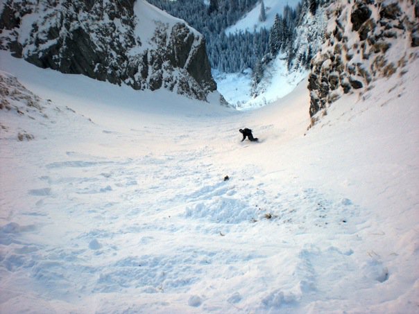 Yann dans le couloir : bonne poudre!