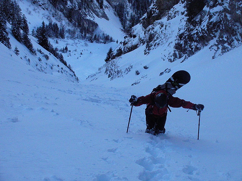 Lio en plein effort : Si, si, il est parfois derrière