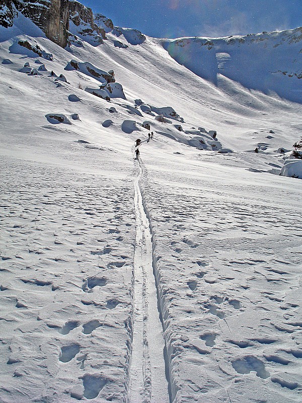 Alpavin : Vers 2400 m.