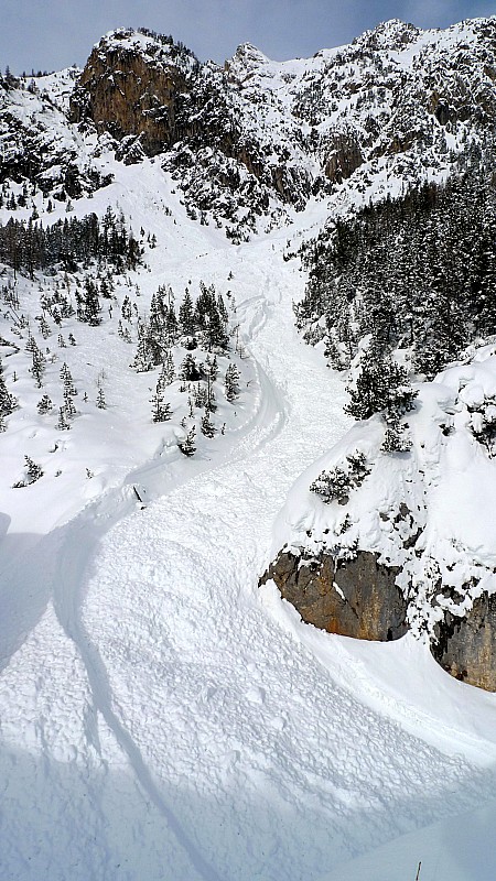 Coulée : Ravin de Fouranes