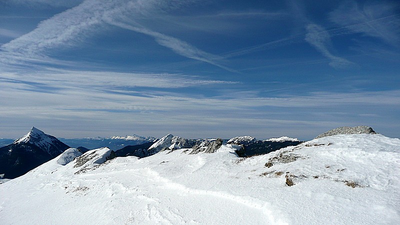 Panorama Chartrousin : Au-dessus du Col de Mauvernay