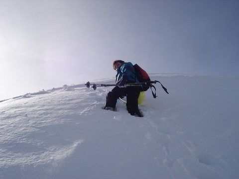 #6 partie haute : sortie du couloir a droite du falimont partie haute : sortie du couloir a droite du falimont