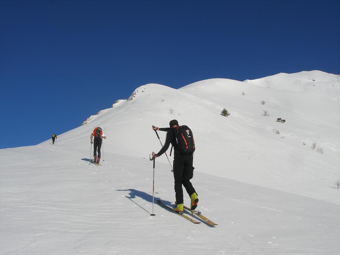montée du pic melette : il fait bon!