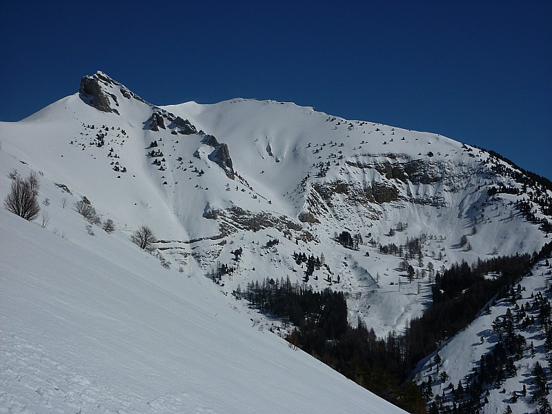 pic de gleize : bien enneigé