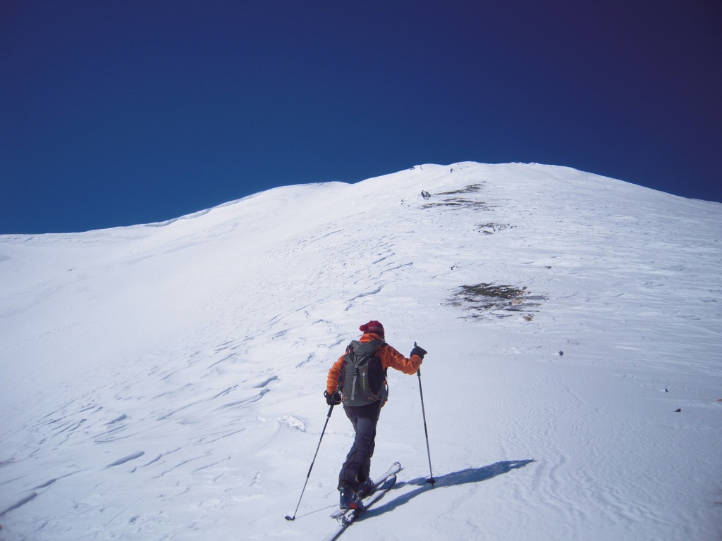 vers le sommet : trés soufflé