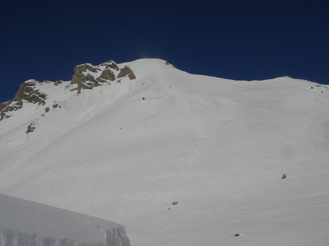 tete de girbault face sud : 800m de bonheur!