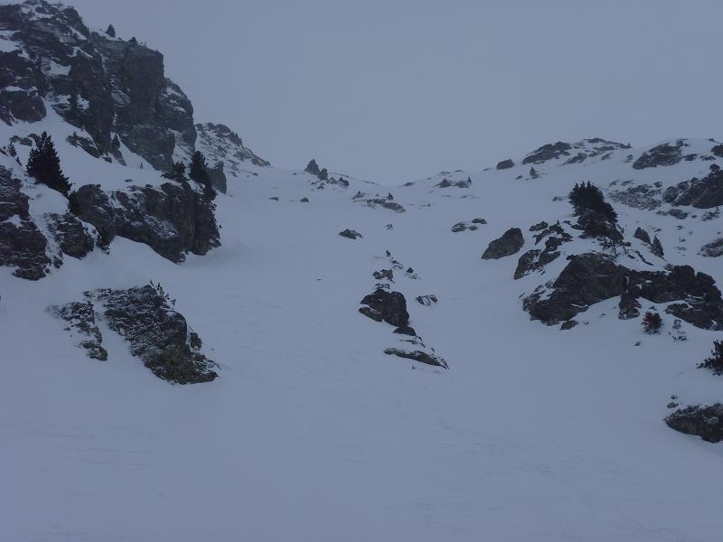 Grd Eulier : descente face E