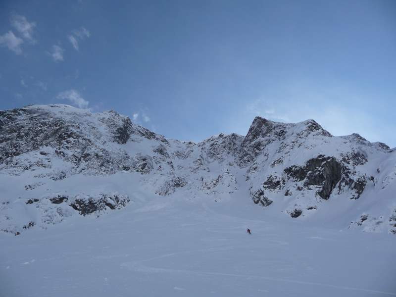 Mt Oreb : Le couloir ce jour
