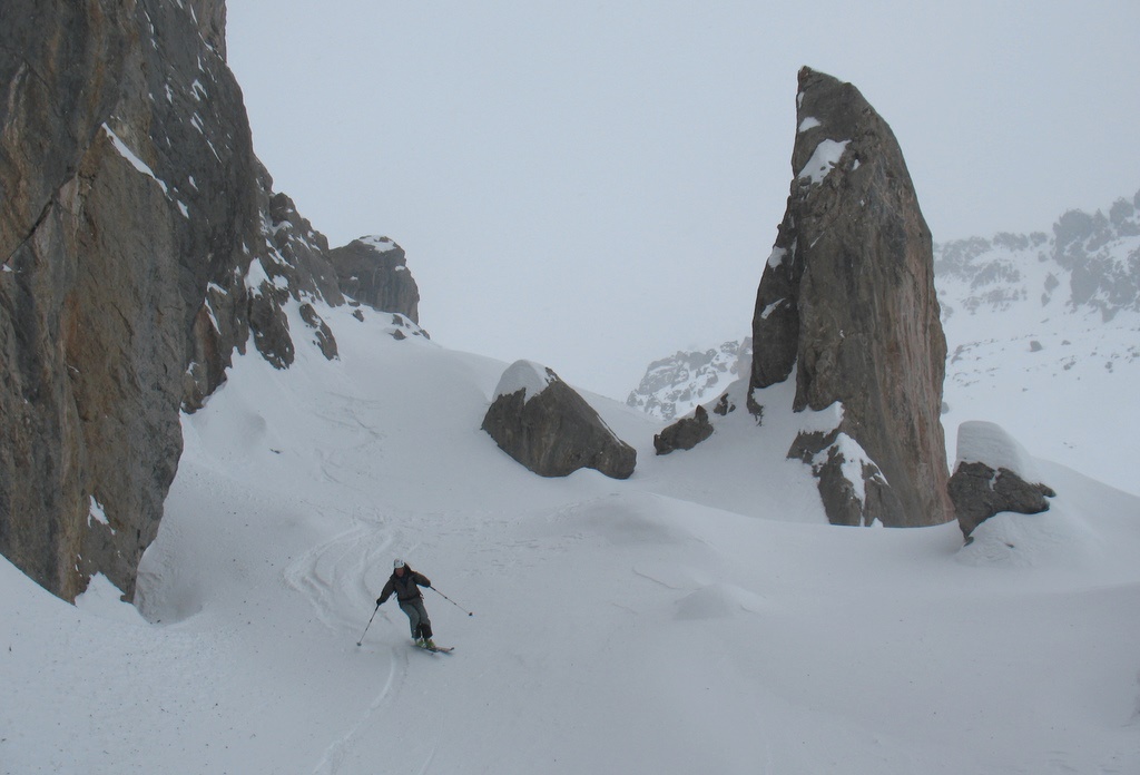 Ski ludique... : ...au pied de Roche Robert