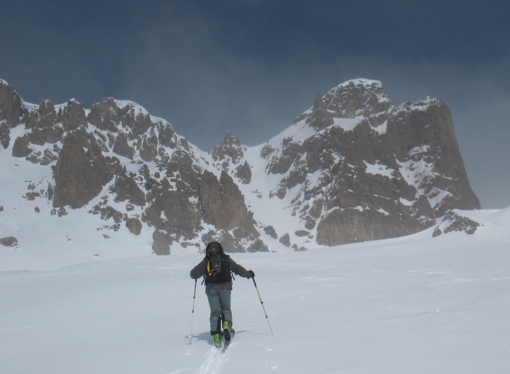 Couloir Sud... : ...de Roche Colombe