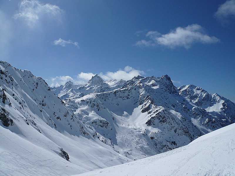 vue sous col