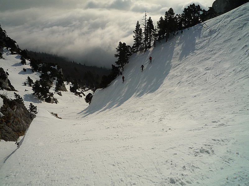 Couloir à 8h : Les conditions du couloir à 8h