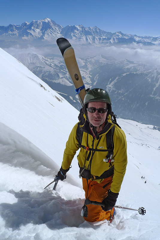Arrivée sous le Col