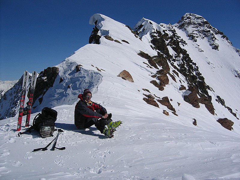 Contemplation : Arête vers Comberousse