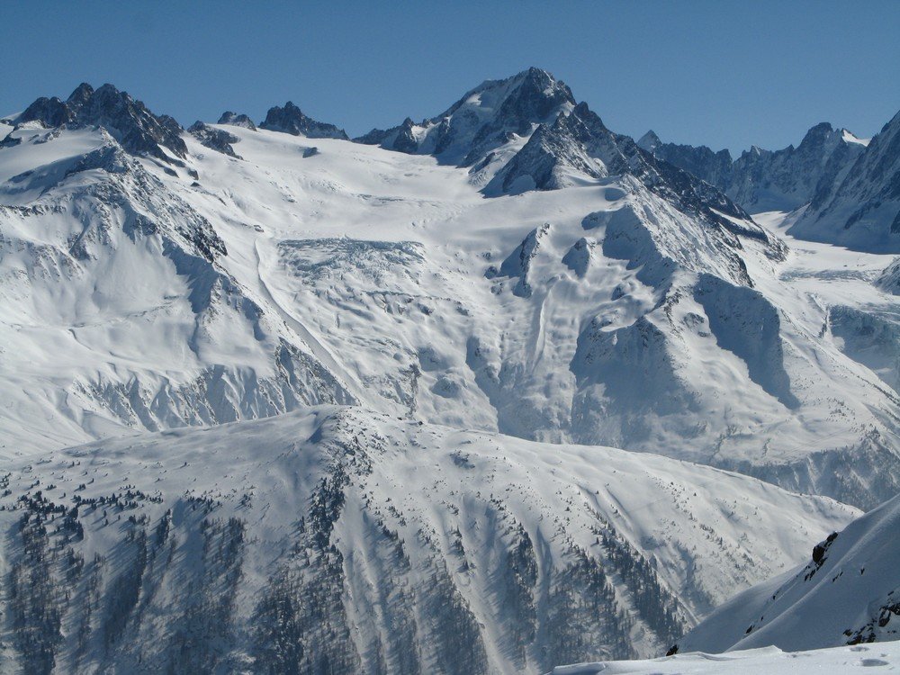 Glacier du Tour : Secteur du Tour pour les amateurs de Grands espaces