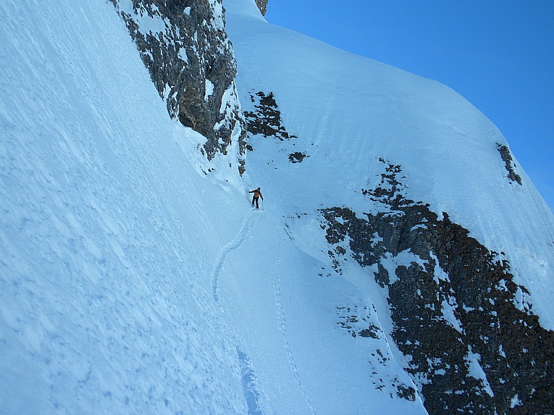 Pointe de la Finive : petite traverssée