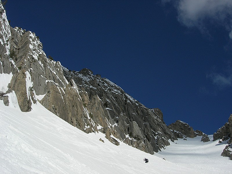 sommet de Guiau : a mi chemin