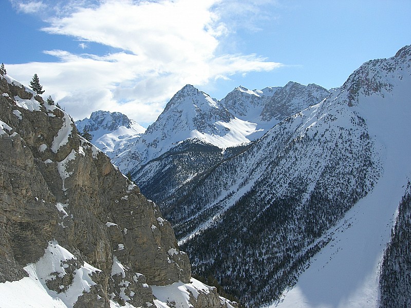 sommet de Guiau : pente nord de la pointe de Pécée