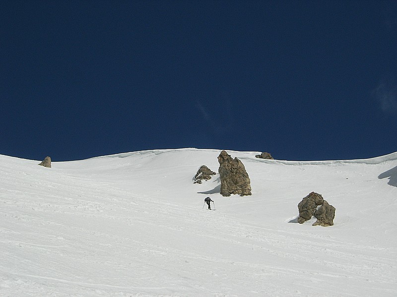 sommet de Guiau : bosse finale
