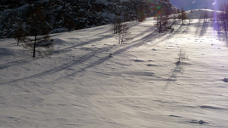 Alpe du Lauzet : Partie cartonnée