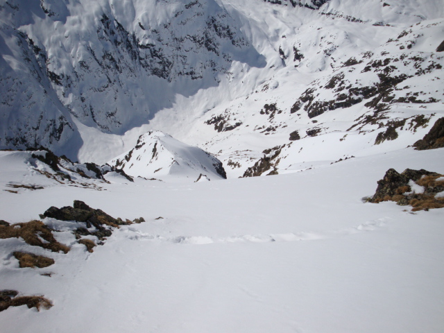 Le couloir O : Avant le départ de la plaque