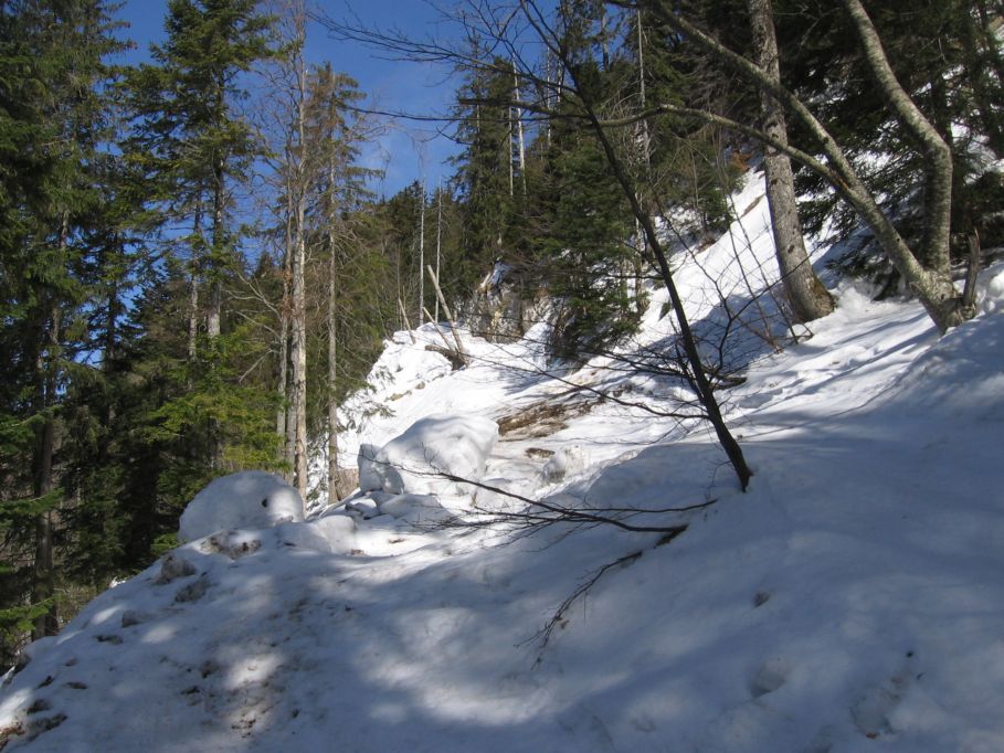 chemin : de bons gros blocs